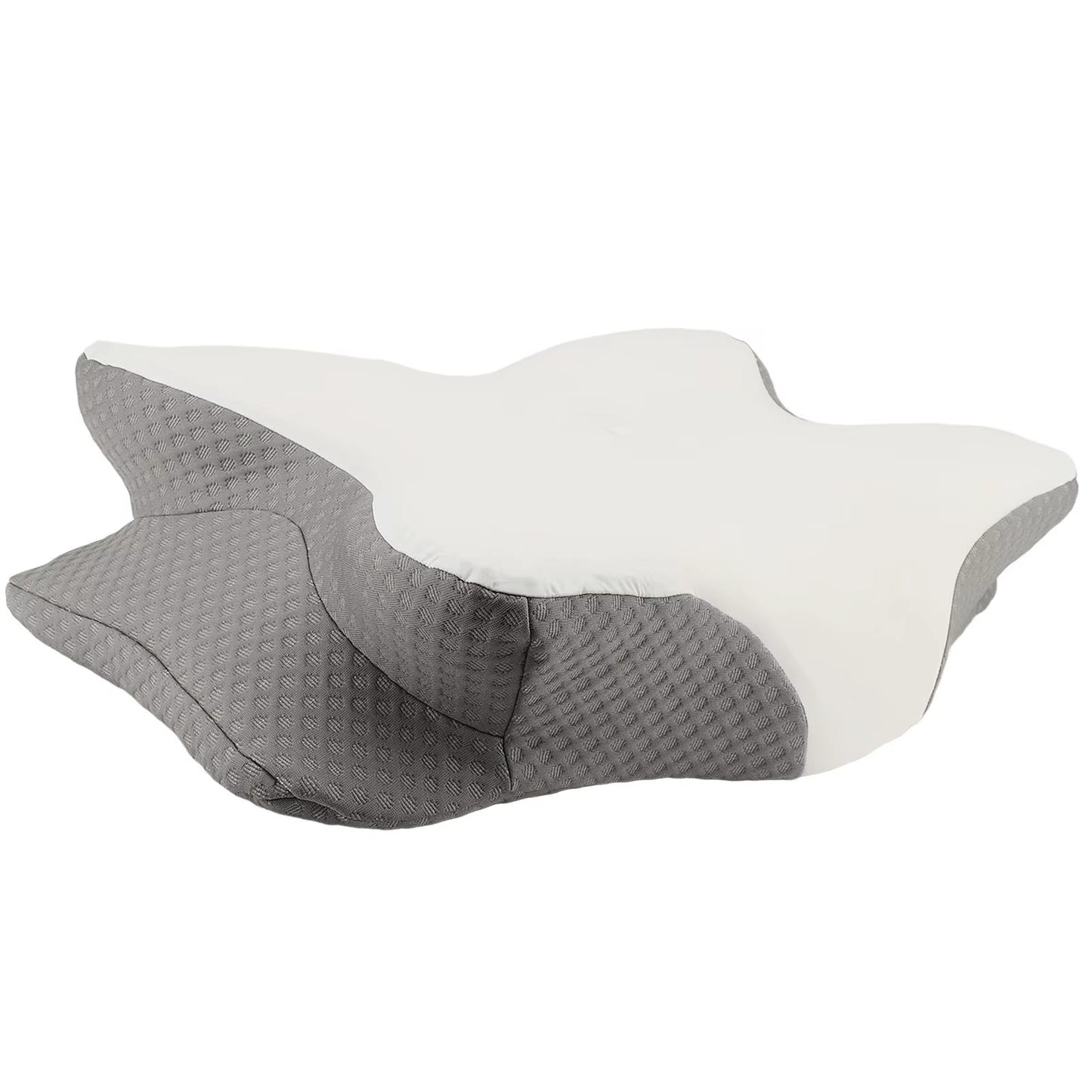 1 Pair Memory Foam Pillow Ergonomic Ice Silk Adult Memory Cotton Neck Support Pillow Adult Memory Foam Pillow
