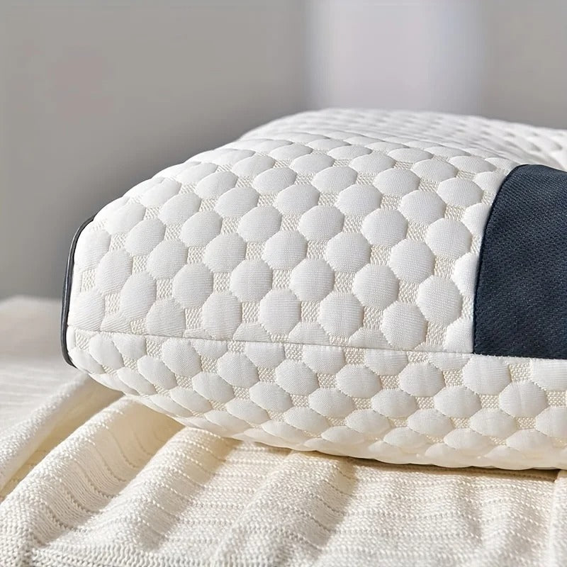 Local warehouse Knitted Massage Neck Pillow For Sleeping Soft, Adjustable Ergonomic Orthopedic Contour Support