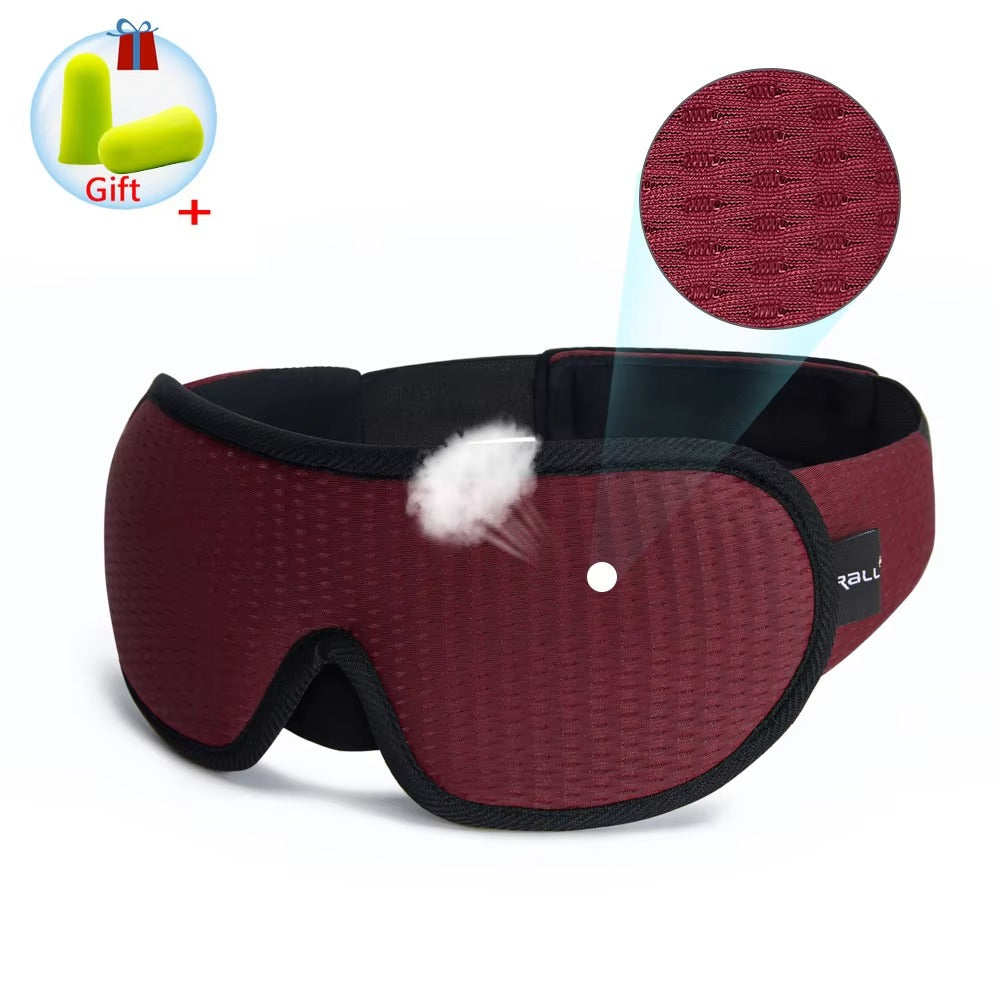 3D Sleeping Mask Block Out Light Sleep Mask For Eyes Soft Sleeping Aid Eye Mask for Travel Eyeshade Night Breathable Slaapmasker