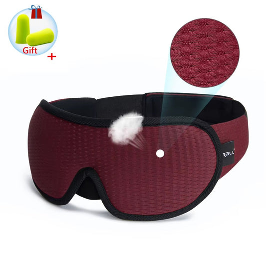 3D Sleeping Mask Block Out Light Sleep Mask For Eyes Soft Sleeping Aid Eye Mask for Travel Eyeshade Night Breathable Slaapmasker
