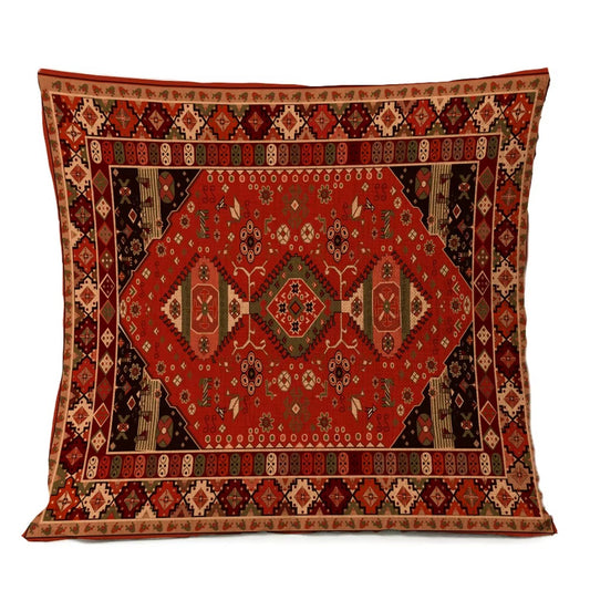 Home Decorative Geometric Bohemian Linen Throw Pillows Ethnic Persian Carpet Tribal Texture Cushion Room Decor Sofa Pillowcase