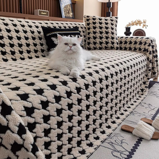 New sofa towel with four season universal anti cat scratch and high-end feel, a whole sofa cover cloth cover, fully wrapped blan