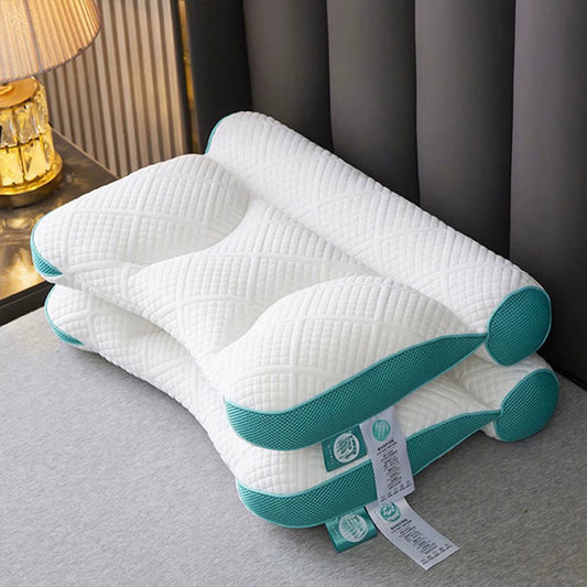 2pcs sleep pillow core, anti-traction cervical protection pillow, ergonomic neck pillow, effectively improve sleep