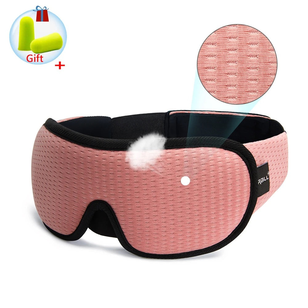 3D Sleeping Mask Block Out Light Sleep Mask For Eyes Soft Sleeping Aid Eye Mask for Travel Eyeshade Night Breathable Slaapmasker