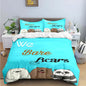 Cartoon Bear Pattern Bedding Sets Bed Supplies Set Duvet Cover Comforter Set Bedding Set Luxury Birthday Gift Exquisite Cute