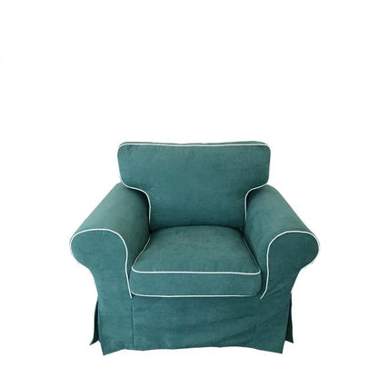 Available 1-Seat Sofa Cover  Cotton Linen Velvet Cat Scratch Resistant Couches for Living Room Creative Decor chair