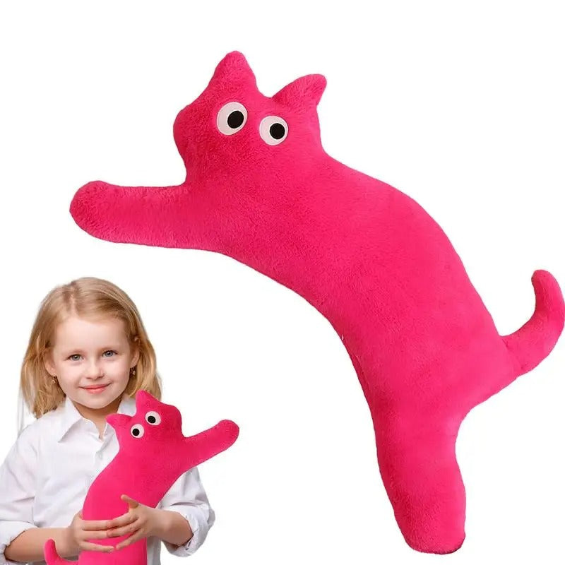 Long Cat Pillow Kawaii Body Pillow Stuffed Animal Decorative Cute Kawaii For Living Room Car Couch Bedroom KidsRoom Favor