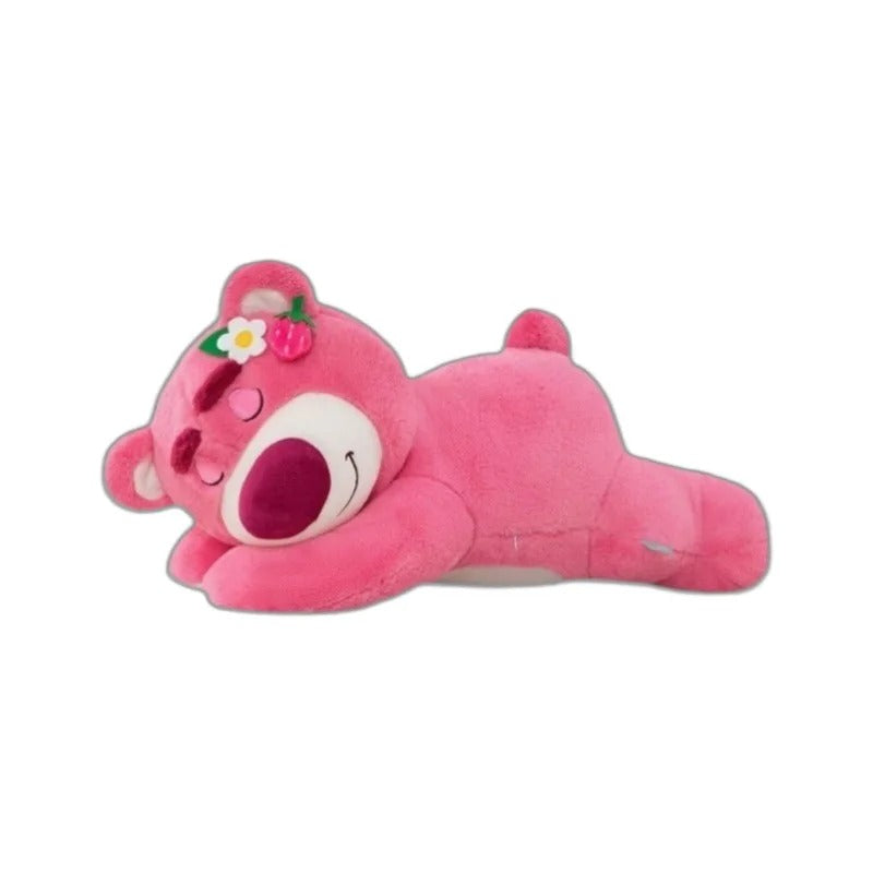 Cartoon Disney Strawberry Bear Plush Doll Toy Cute Party Models Lotso Sleep Plush Pillow Doll Children Doll Birthday Gift