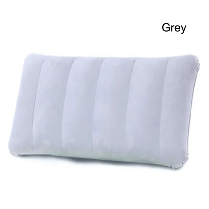 2Pcs Inflatable Air Pillow Bed Sleeping Camping Pillow Cushion Portable Ultralight Travel Beach Plane Head Rest Support Pillows
