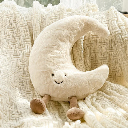 Ins Wind Sun Pillow Sofa Home Living Room Decoration Pillow Moon Pillow Float Window Tatami Cushion Pillow Girl Heart