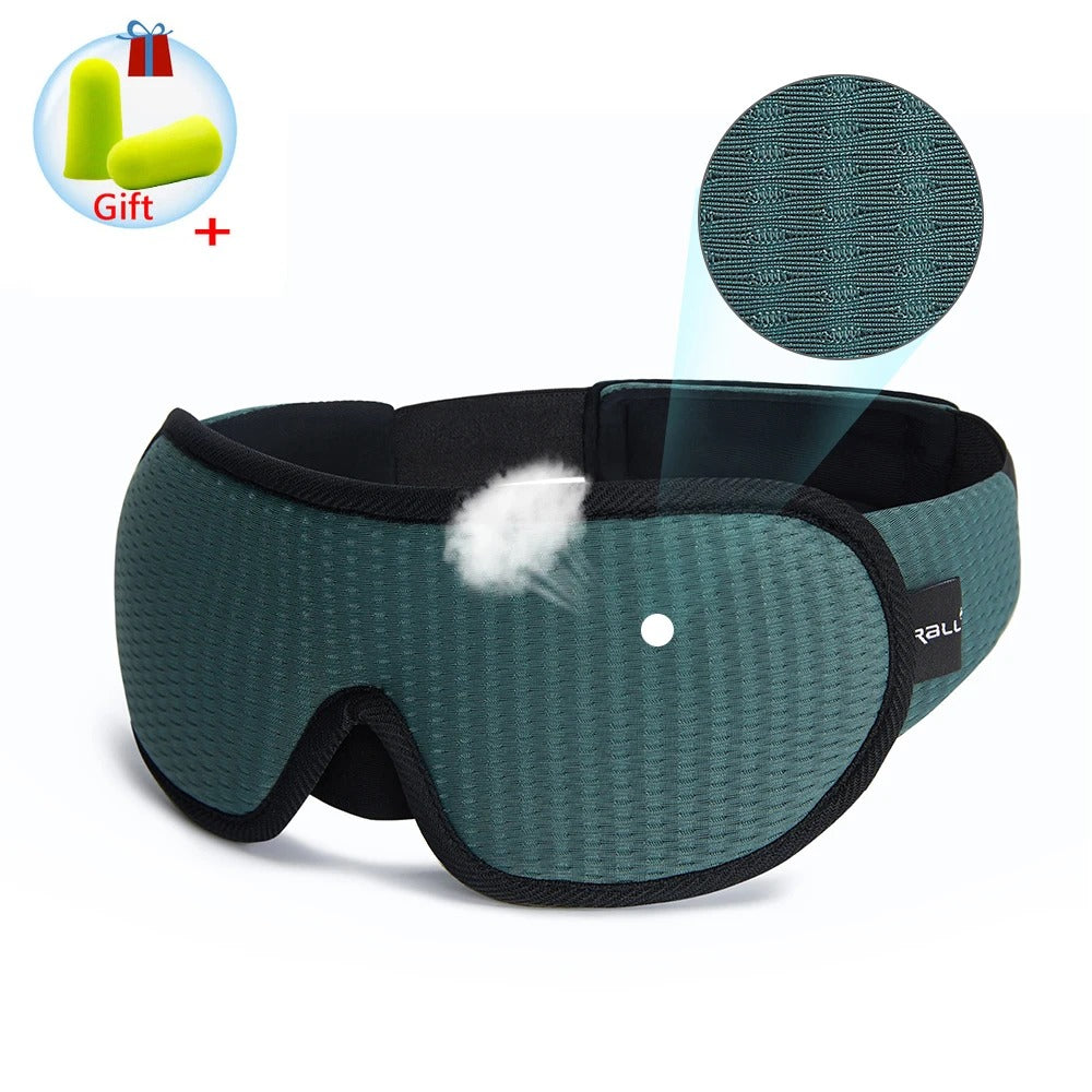 3D Sleeping Mask Block Out Light Sleep Mask For Eyes Soft Sleeping Aid Eye Mask for Travel Eyeshade Night Breathable Slaapmasker