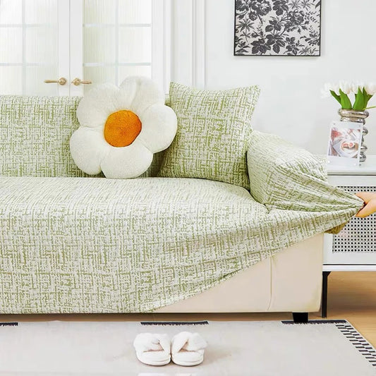 Plus Size Adjustable elastic sofa cover Space cotton sofa seat cover breath sofa covers for living room non-slip couch covers