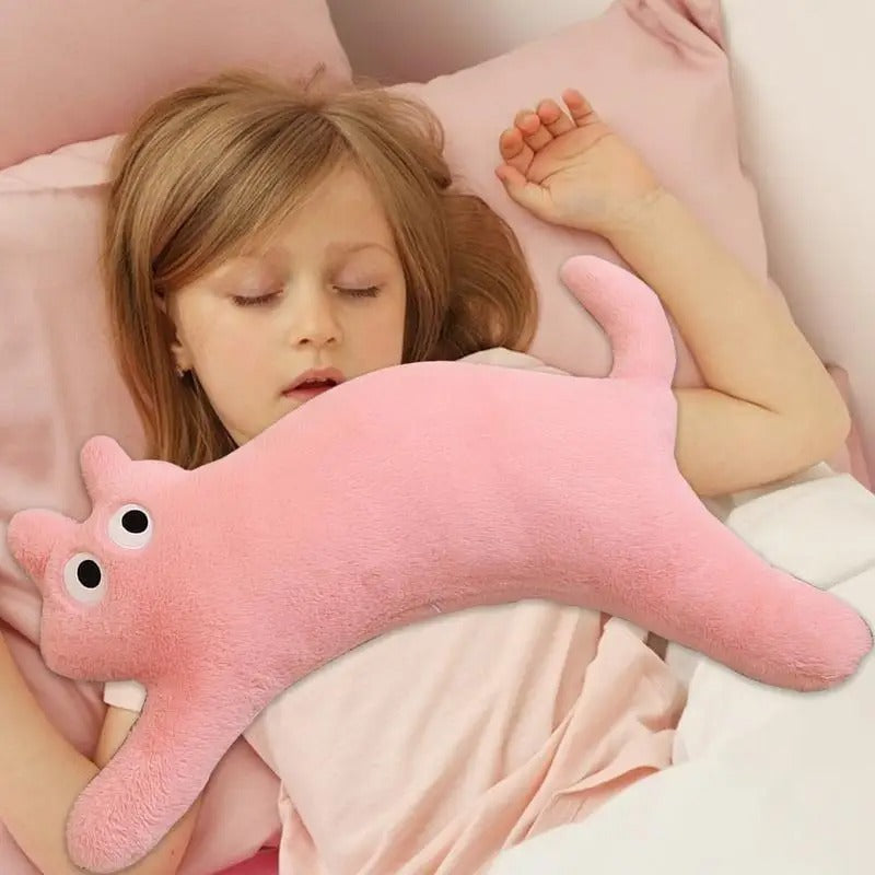 Long Cat Pillow Kawaii Body Pillow Stuffed Animal Decorative Cute Kawaii For Living Room Car Couch Bedroom KidsRoom Favor