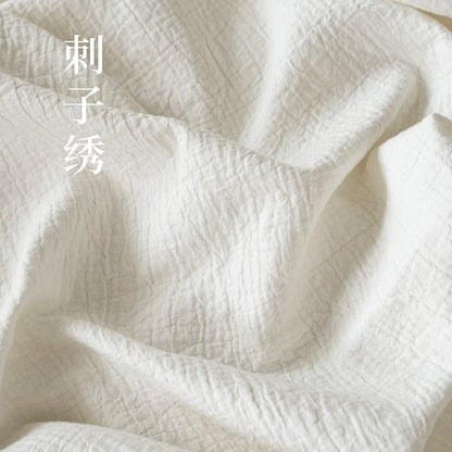 Washed Cotton Duvet Cover Set white Bedding Sets for Hotel Bedroom comforter sets Cover Pillowcase Flat Sheet Fashion Bed Linen