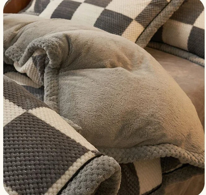 Winter Thick Milk Fleece Bedding Set Queen King Plush Duvet Cover Set Warmth Comforter Quilt Cover Bedsheet Set Warm Bedspread